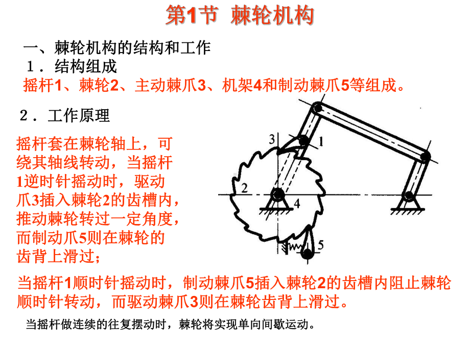 机械基础14-1间歇机构课件.ppt_第3页