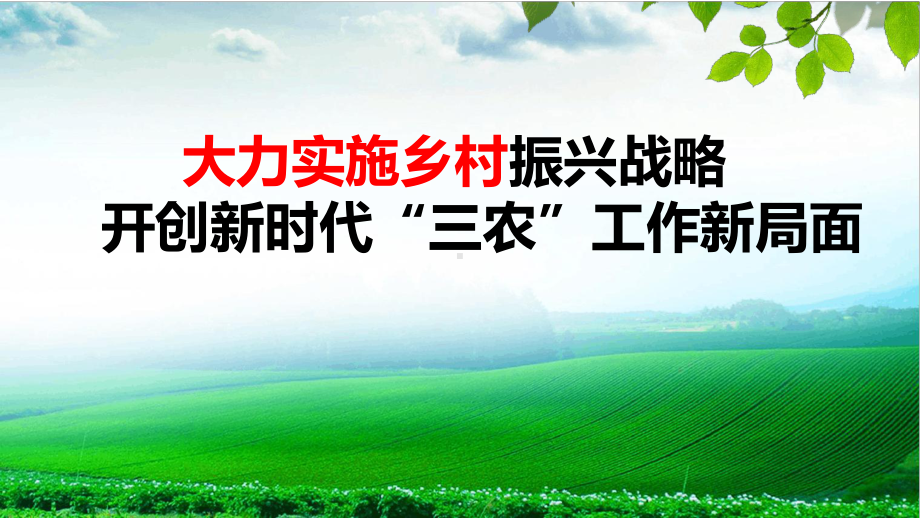 实施乡村振兴战略.ppt课件.ppt_第1页