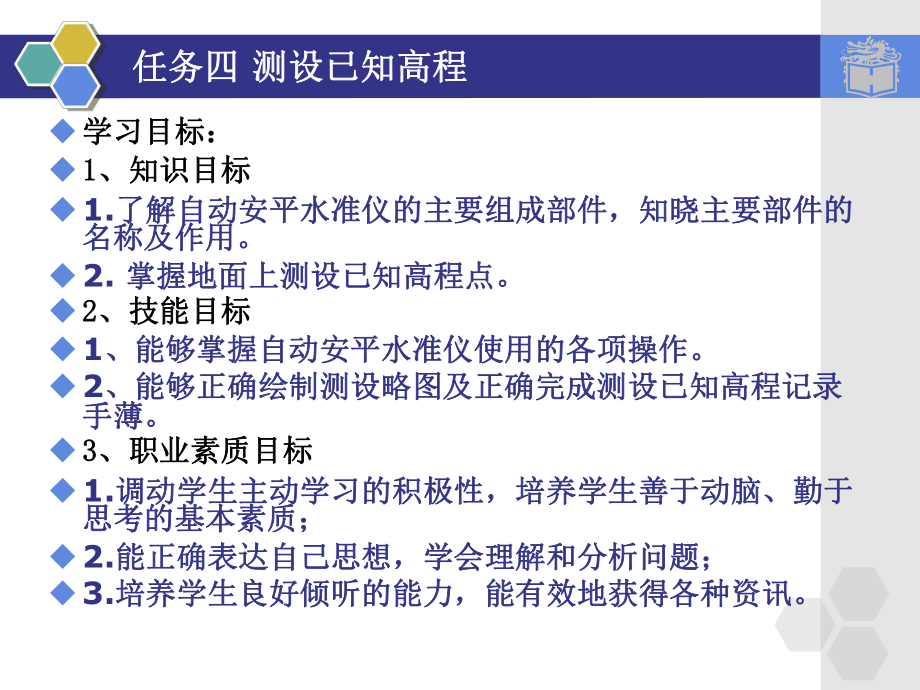 掌握地面上测设已知高程点课件.ppt_第3页