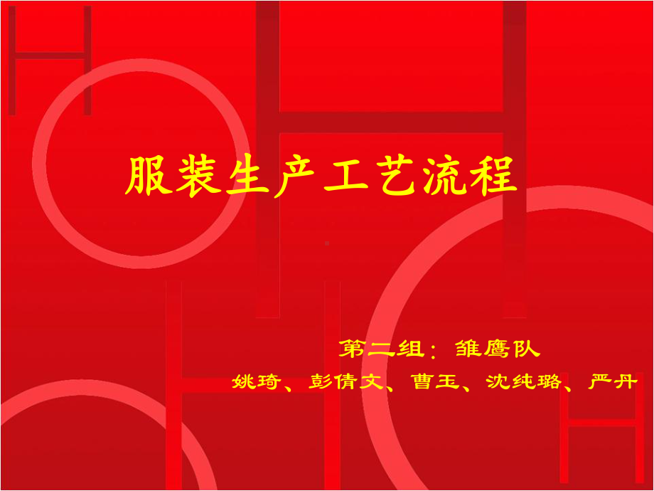 服装生产工艺流程课件.ppt_第1页