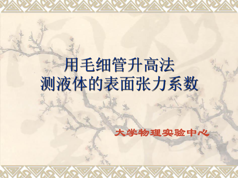 用毛细管升高法课件.ppt_第1页