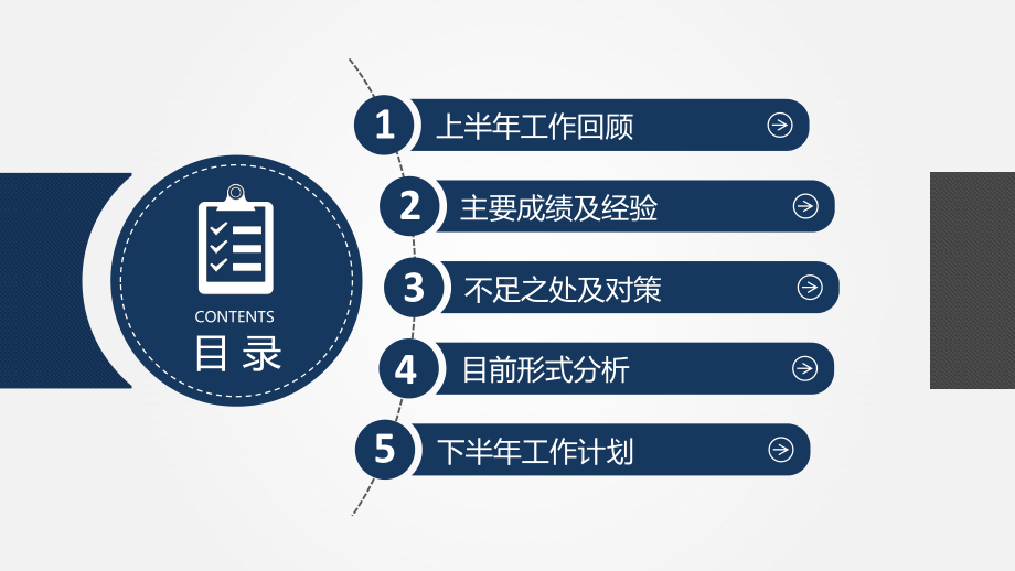 图文后勤管理部门年中半年工作总结述职报告下半年计划PPT课件模板.pptx_第2页