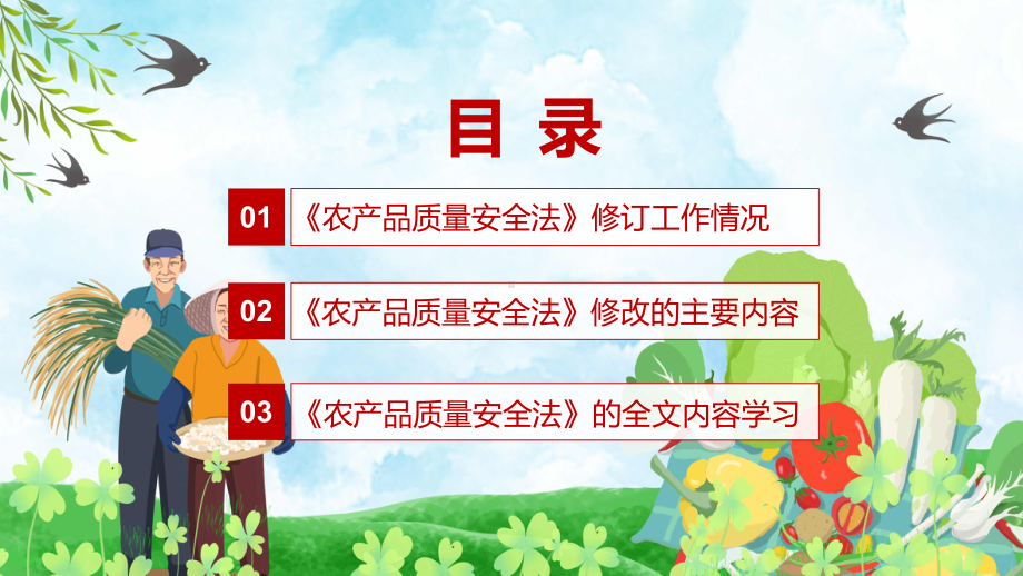 2022年新修订《农产品质量安全法》PPT学习解读《中华人民共和国农产品质量安全法》教学课件.pptx_第3页