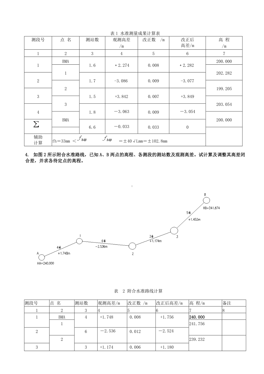 2022年中央电大建筑测量形成性考核册作业四套答案（电大备考）.doc_第3页