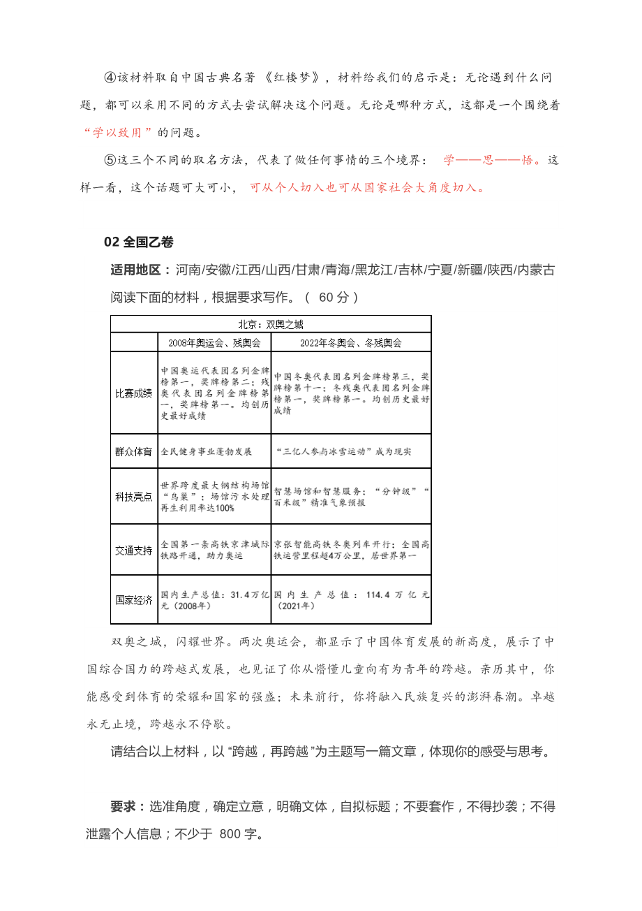 2022年高考作文7卷 各抒已见 热评来潮.docx_第2页