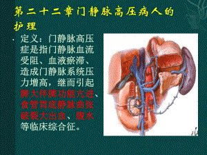 门静脉高压病人的护理课件.ppt