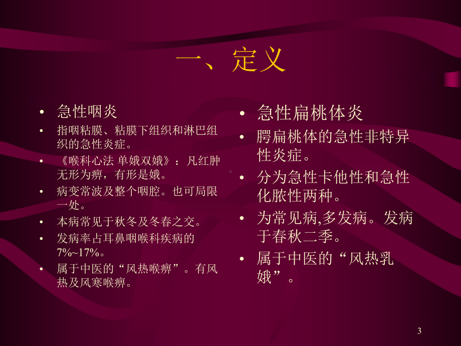 急性咽炎急性扁桃体炎PPT课件.ppt_第3页