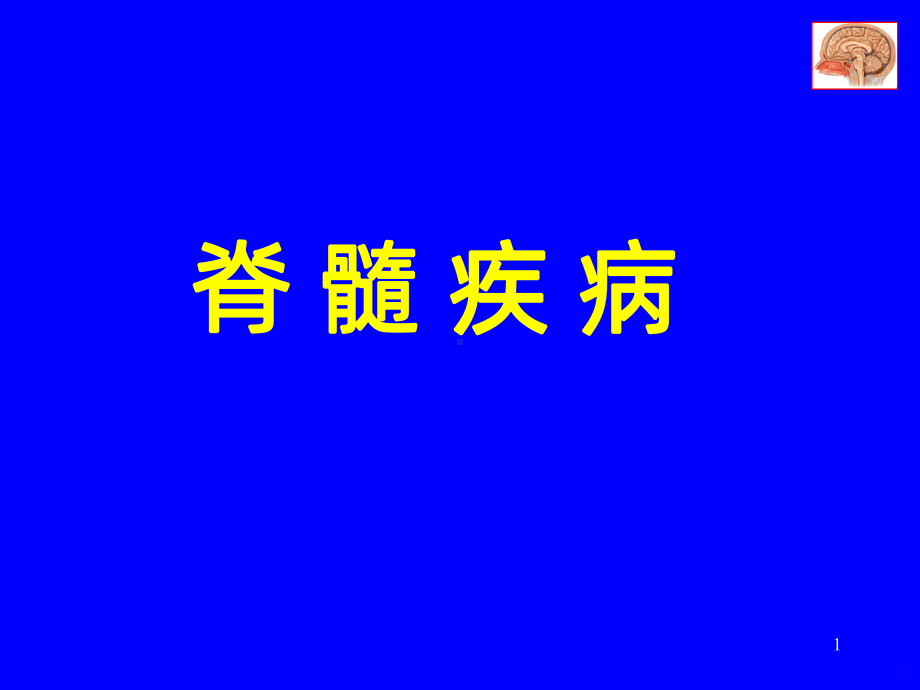 脊髓病变PPT课件.ppt_第1页