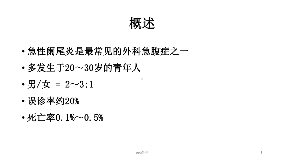 急性阑尾炎病人的护理-ppt课件.ppt_第3页