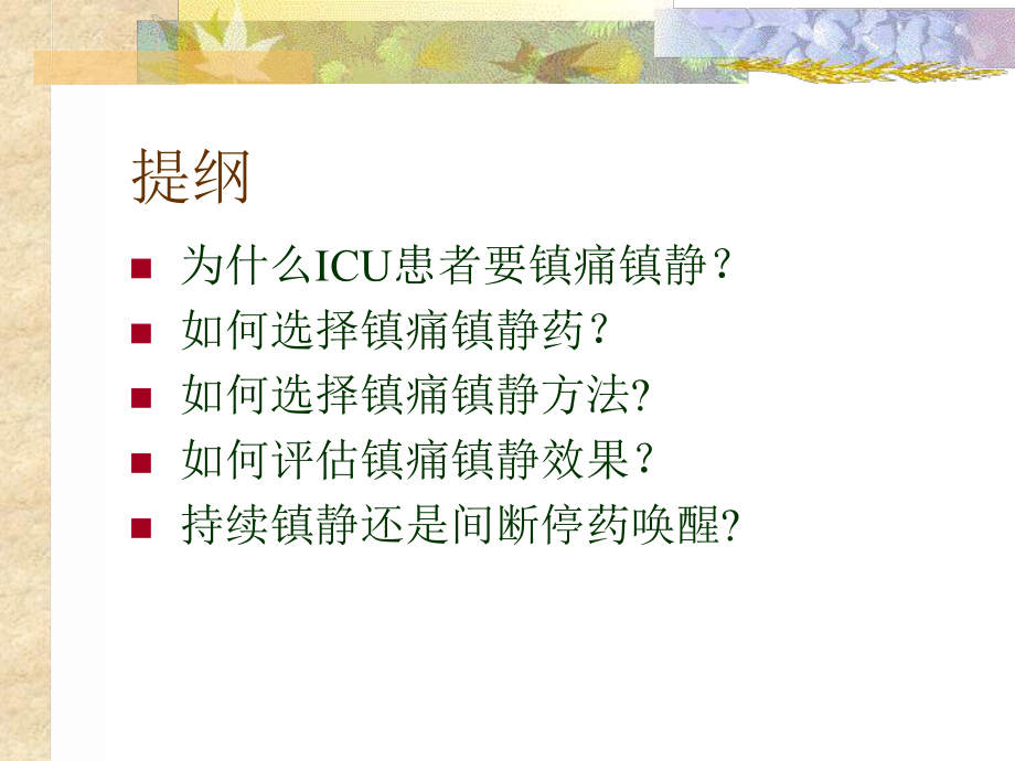 ICU患者镇静镇痛治疗课件.ppt_第2页