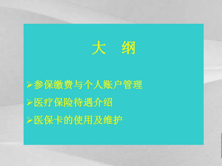 社会统筹之医疗保险介绍课件.ppt_第2页