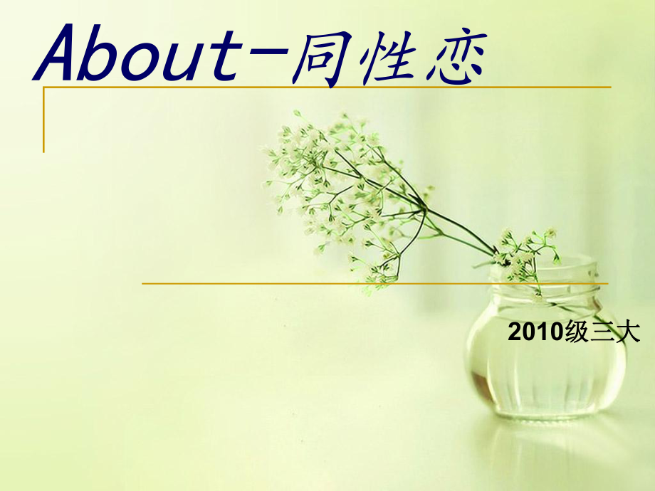 护理伦理学同性恋PPT课件.ppt_第1页