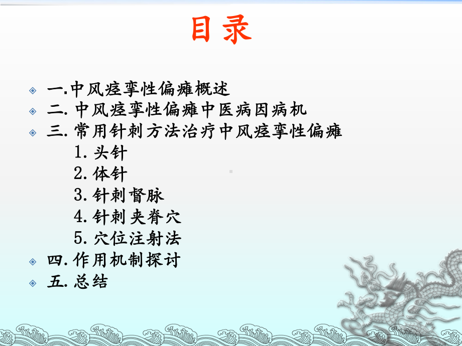 中风痉挛性偏瘫康复中的针刺应用PPT课件.ppt_第2页