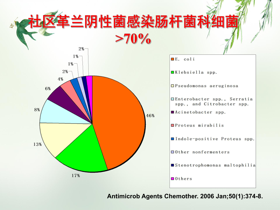 产ESBLs肠杆菌科细菌感染以及治疗课件.ppt_第2页