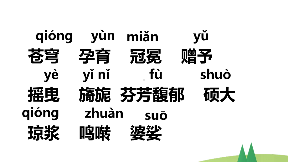 部编版六年级上语文4《花之歌》优秀课堂教学课件.pptx_第3页