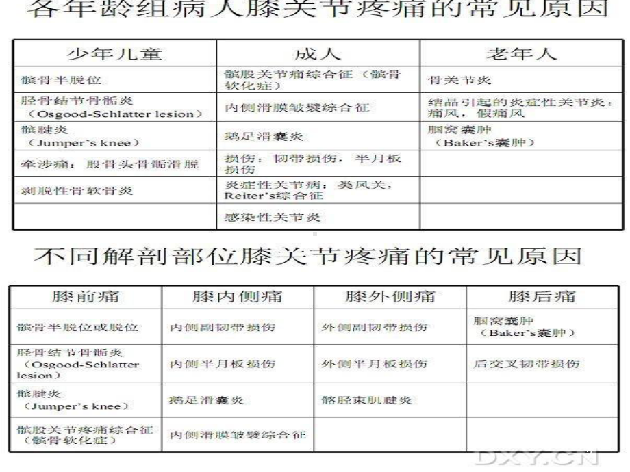 膝关节疼痛的诊断PPT课件.ppt_第2页