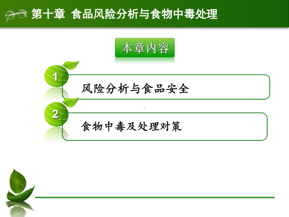 第十章食品风险分析与食物中毒处理课件.ppt_第2页