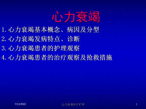 心力衰竭医疗护理课件.ppt