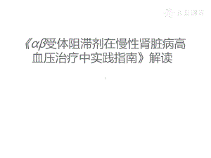 阿尔马尔慢性肾脏病实践指南解读-ppt课件.ppt