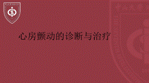 心房颤动PPT课件.ppt