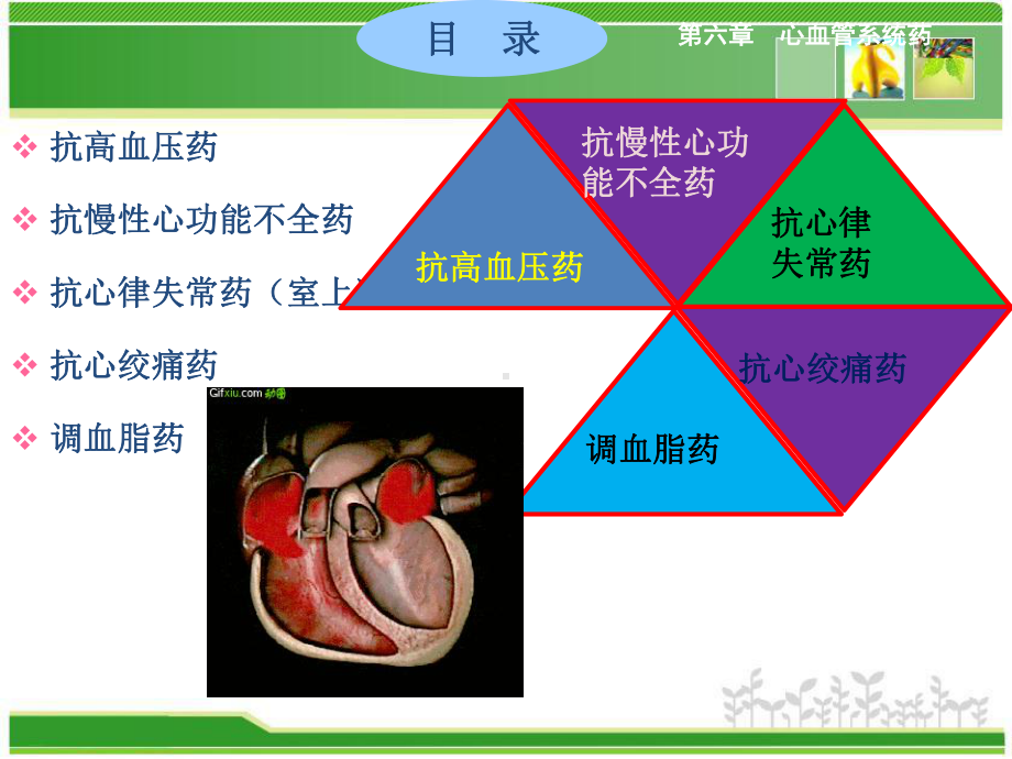 第六章-心血管系统药物-ppt课件.ppt_第3页