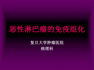 精选恶性淋巴瘤免疫组化资料课件.ppt