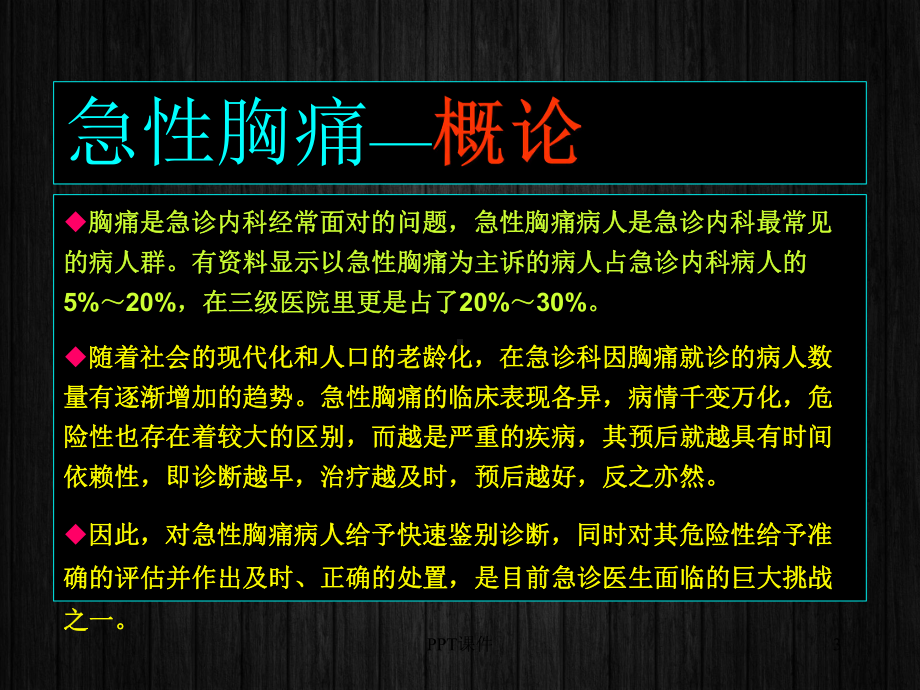 急性胸痛的诊疗思路与流程-ppt课件.ppt_第3页