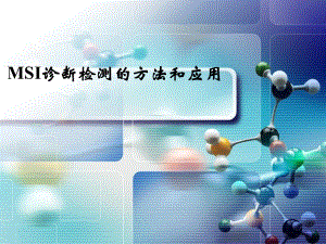 MSI诊断检测方法与应用课件.ppt