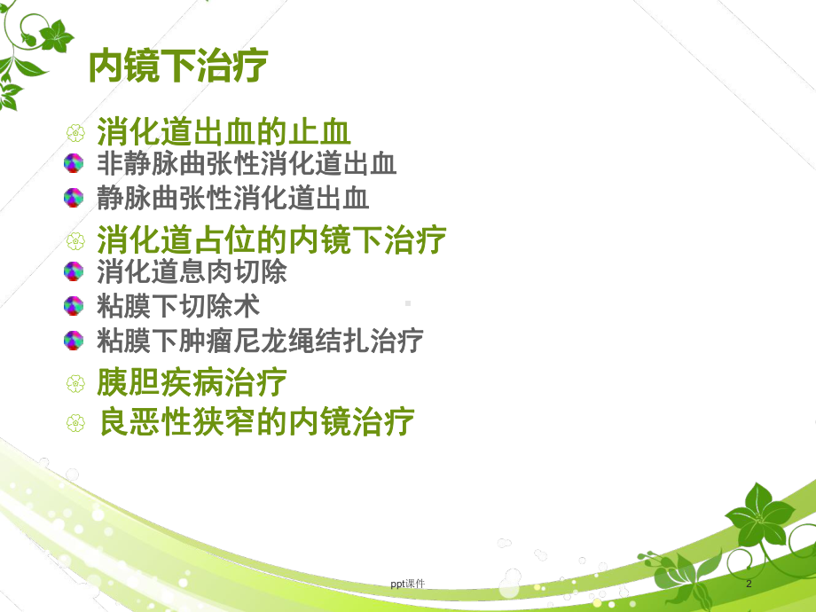 消化系统疾病内镜治疗-ppt课件.ppt_第2页