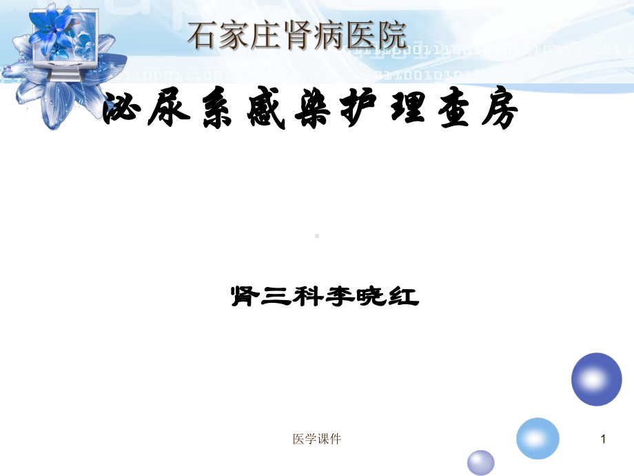 泌尿系感染护理查房课件.ppt_第1页