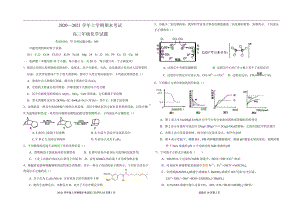 河北省衡水市冀州区第一 2020-2021学年高三上学期期末考试化学试卷.pdf