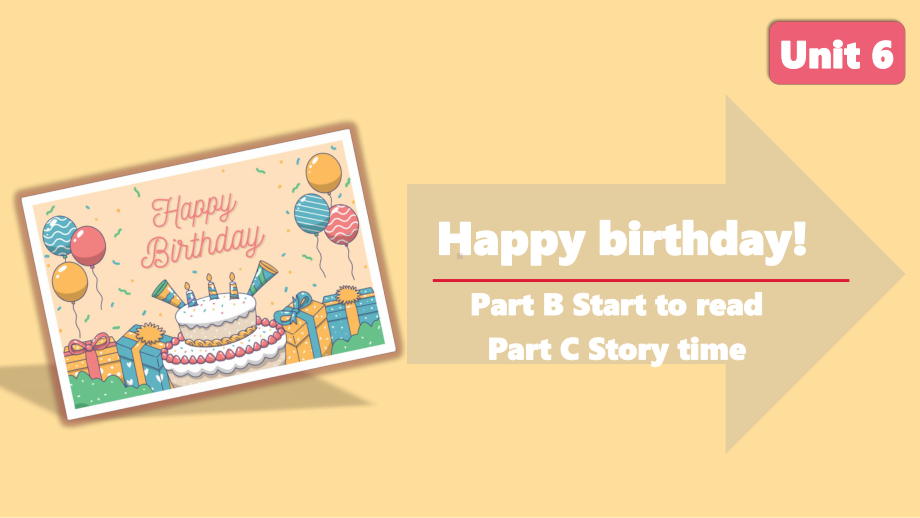 人教PEP版英语三年级上册-Unit 6 Happy birthday! C Story time课件.pptx_第1页