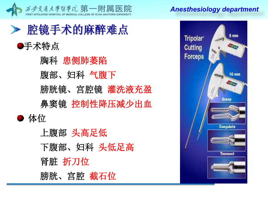 腔镜手术麻醉并发症的预防与处理交大一附院麻醉科(景桂霞)课件.ppt_第3页