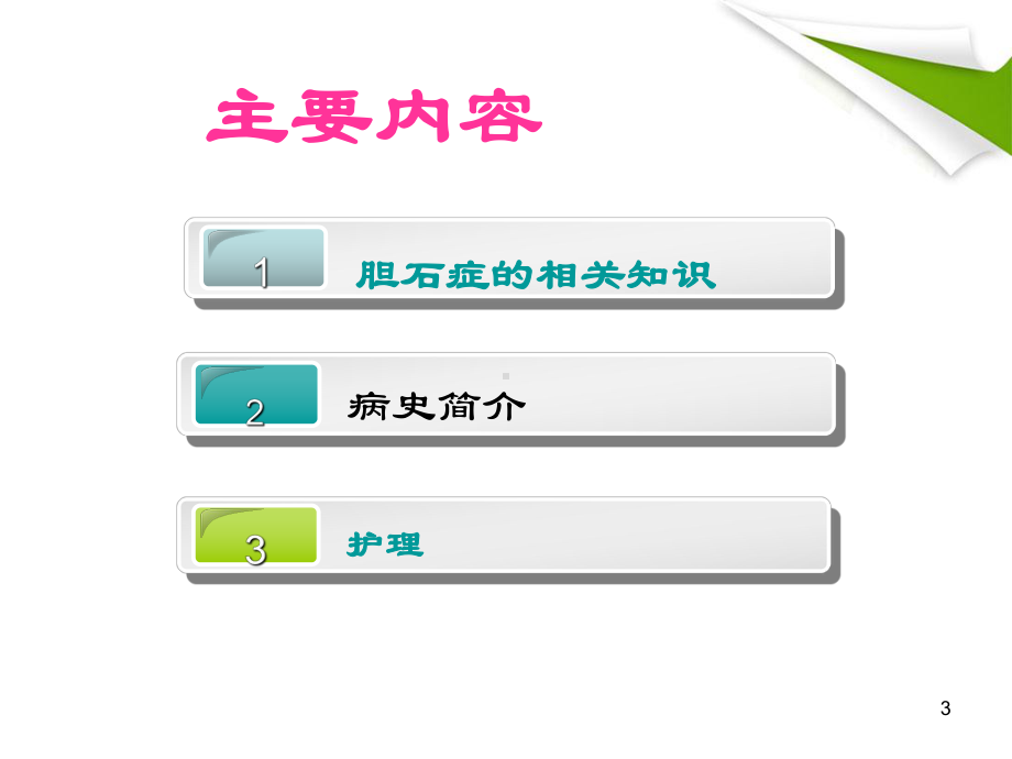 胆囊结石护理查房ppt课件.ppt_第3页