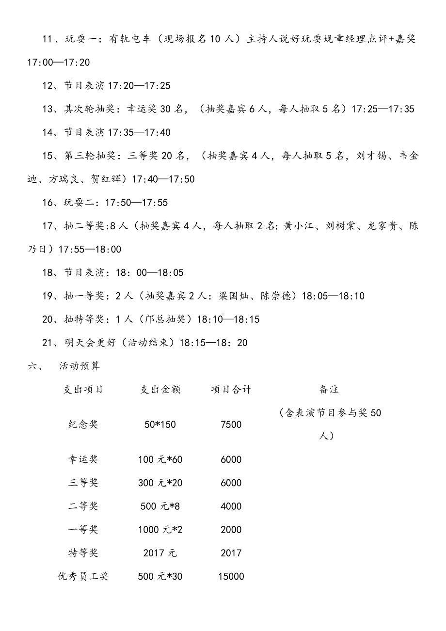 [活动树]2018年会活动方案.docx_第2页