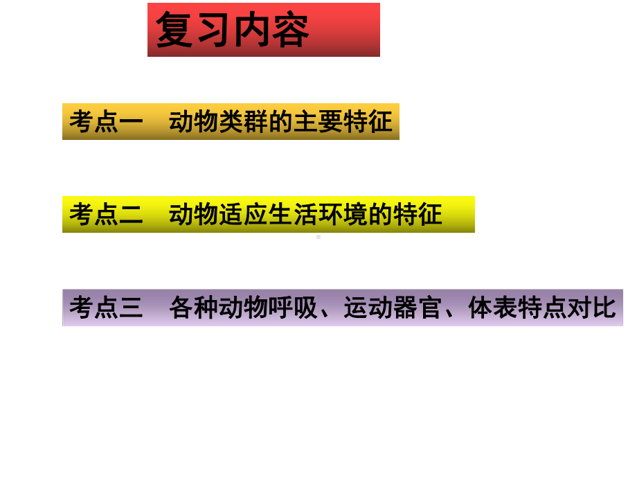 2022年中考生物-专题08 动物的主要类群.pptx_第2页