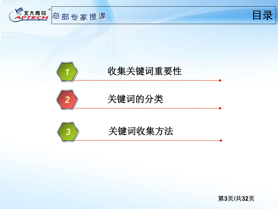 SEO基础课件第17章-关键词的收集与分类.ppt_第3页