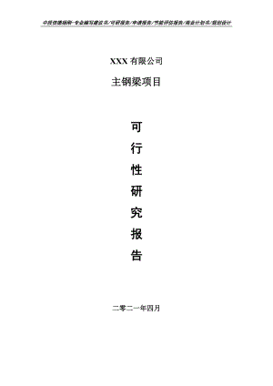 主钢梁建设项目可行性研究报告建议书.doc