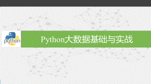 Python大数据基础与实战(第12章-pandas基础与实战)课件.pptx