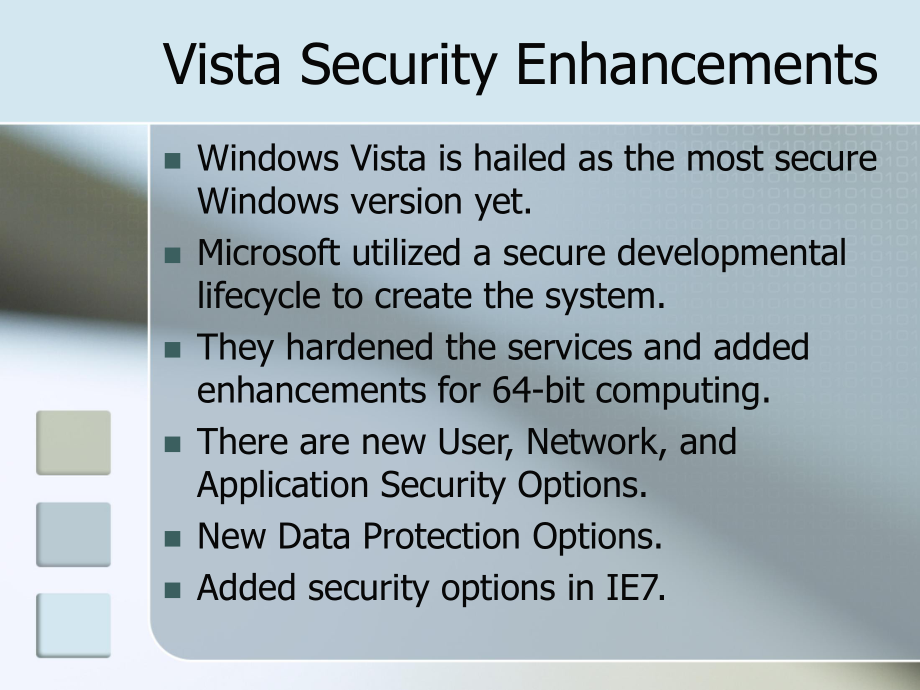 Windows-Vista-Security--West-Virginia-UniversityWindows-Vista的安全-PPT课件.ppt_第3页