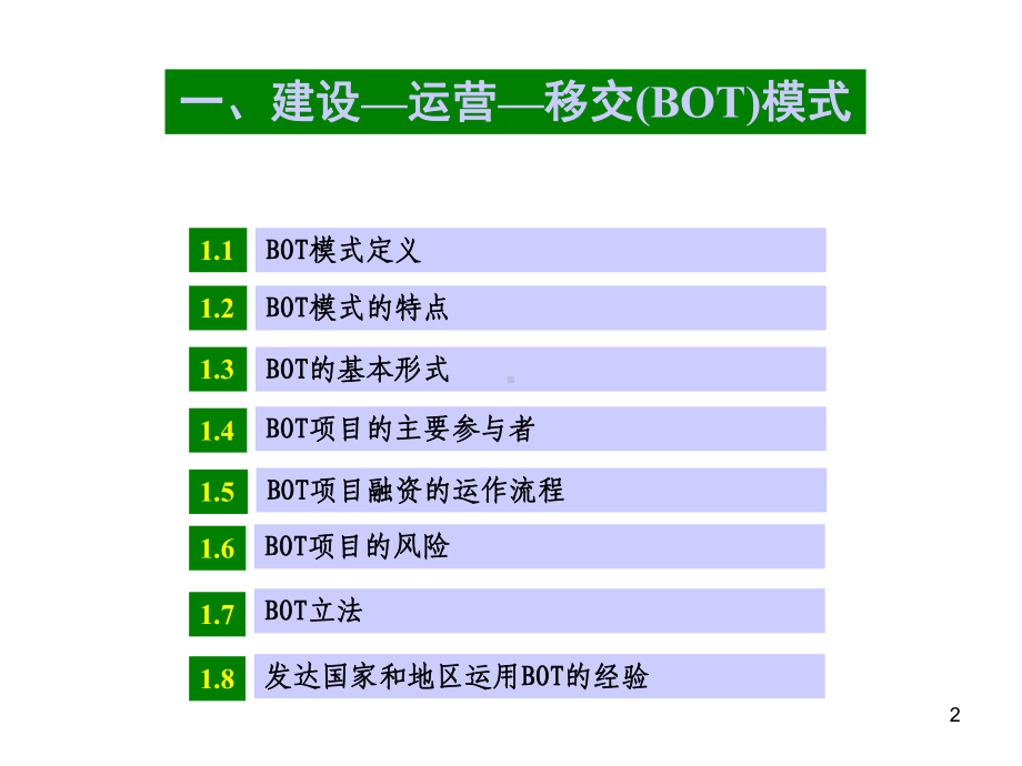 基础设施项目特许经营模式-8-24课件.ppt_第2页