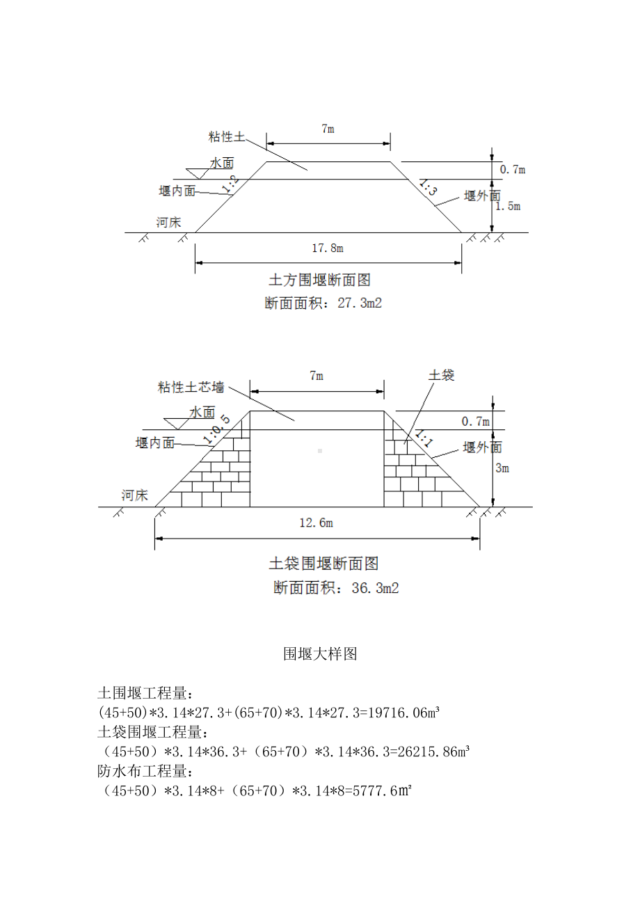 土围堰及土袋围堰施工方案.docx_第3页