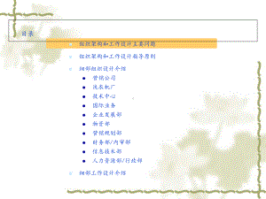 公司组织架构与工作说明书规划1课件.ppt