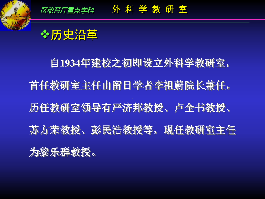 外科学教研室介绍-共20页PPT课件.ppt_第2页