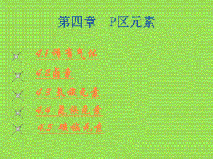 大学无机化学经典ppt课件第五章-P区元素.ppt