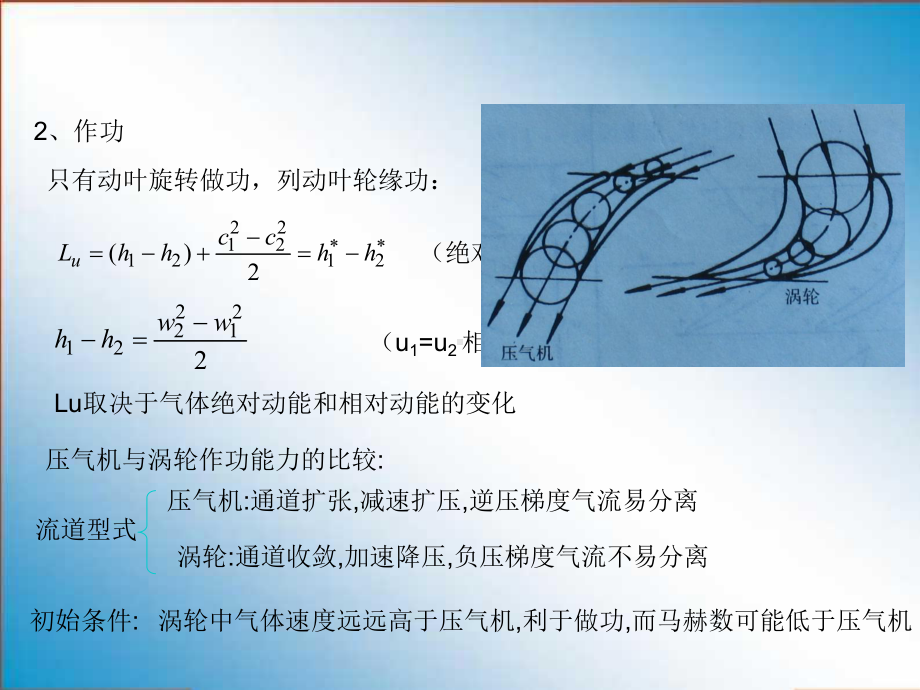 叶片机原理课件：涡轮基元级.ppt_第2页