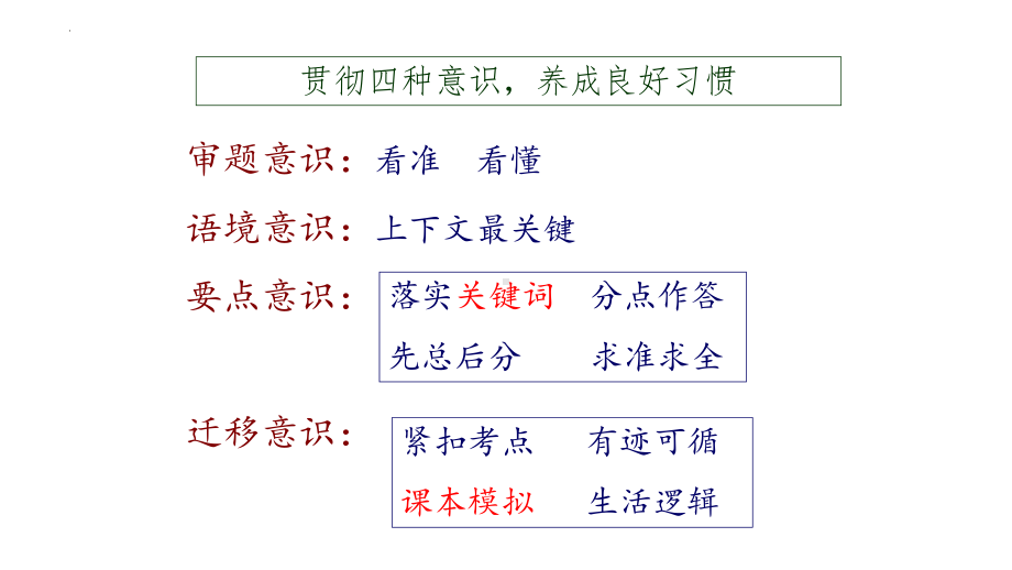 2022年河北省唐山市高三语文一模试卷讲评课件18张.pptx_第2页