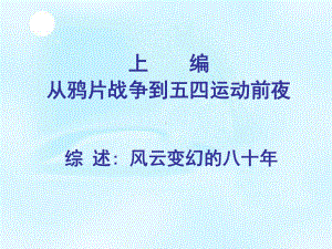 上编综述：风云变幻的80年-共42页PPT课件.ppt