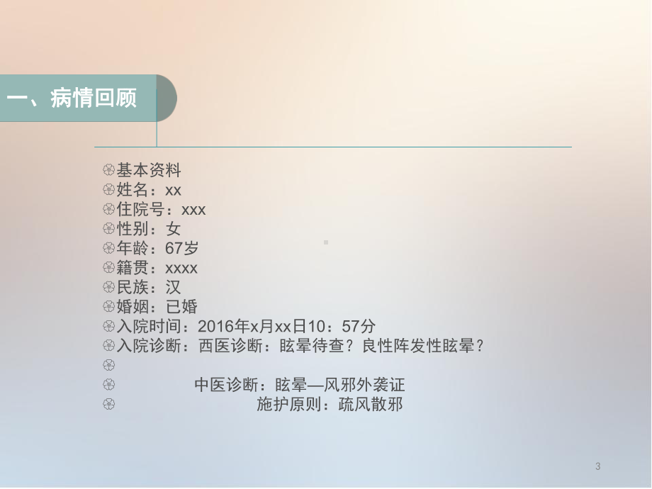 中医护理查房PPT幻灯片课件.ppt_第3页