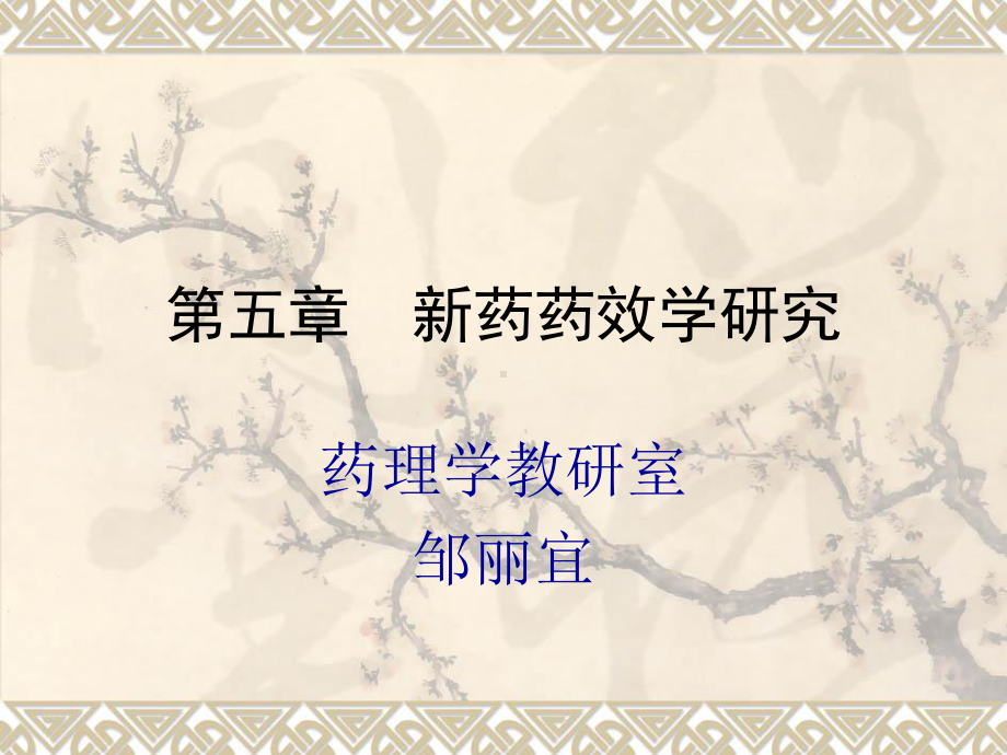 新药理5--新药药效学-新药研究与开发课件.ppt_第1页